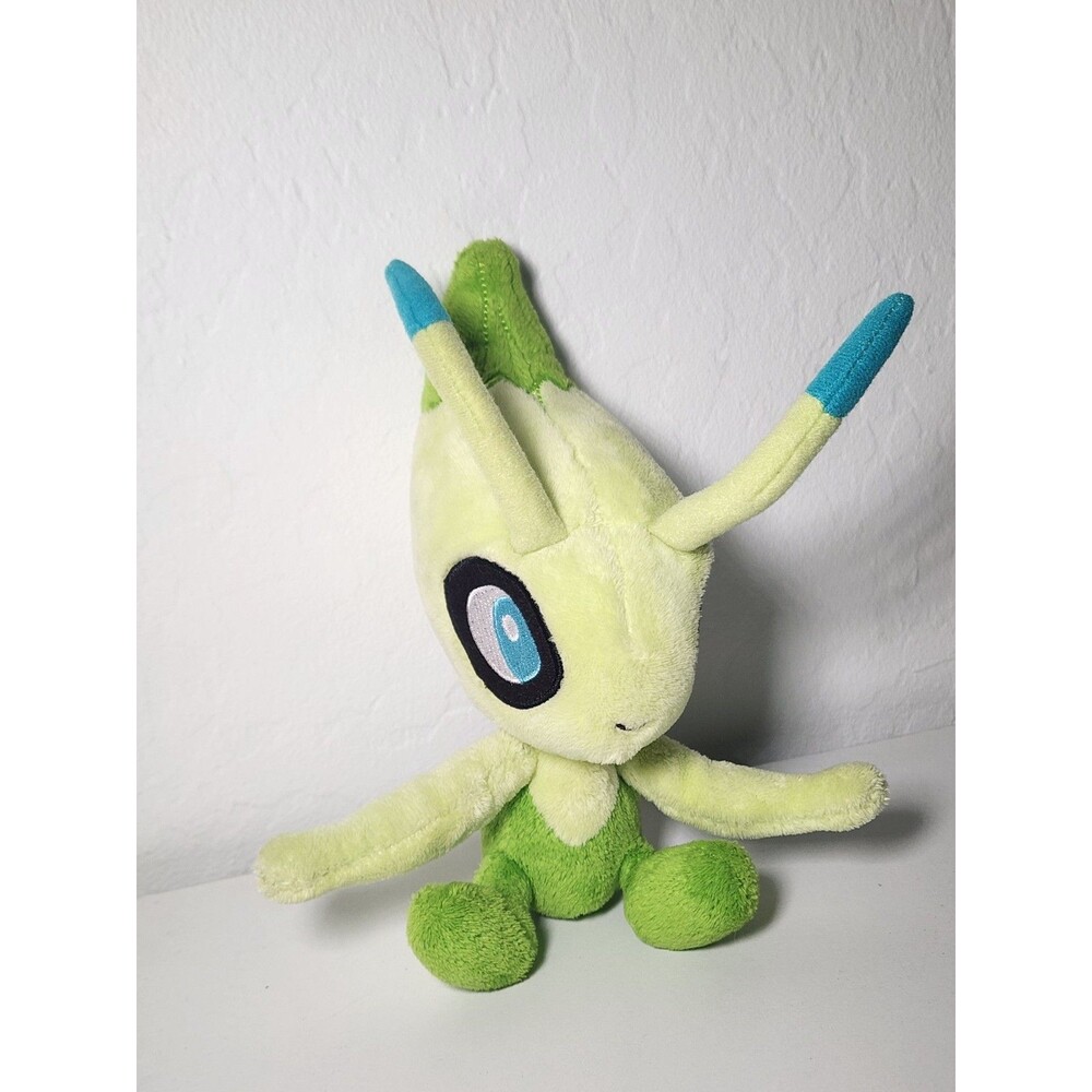 Pokemon Celebi Plush Jakks Pacific 2010 7.5” Stuffed Animal No Tag